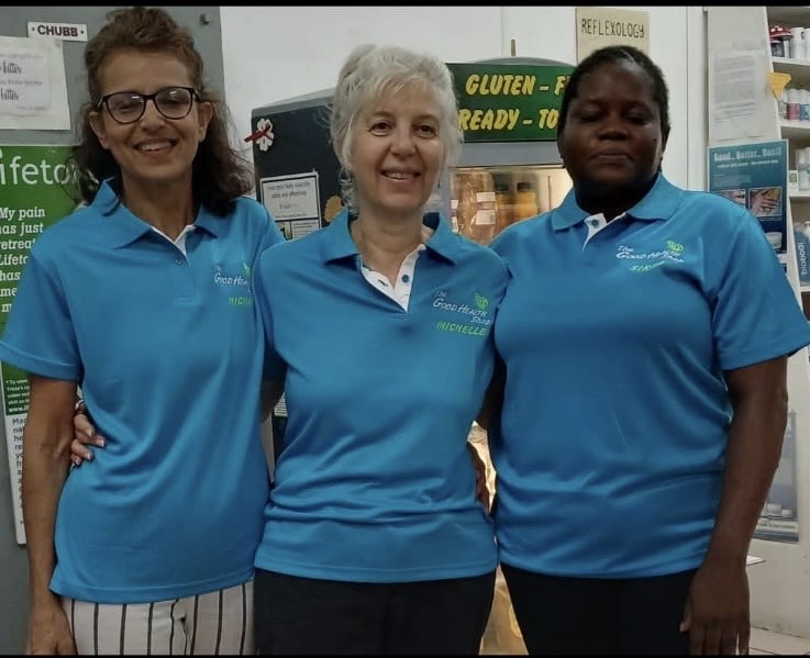 Michelle Kaminer and the team at The Good Health Shop, Shelly Beach